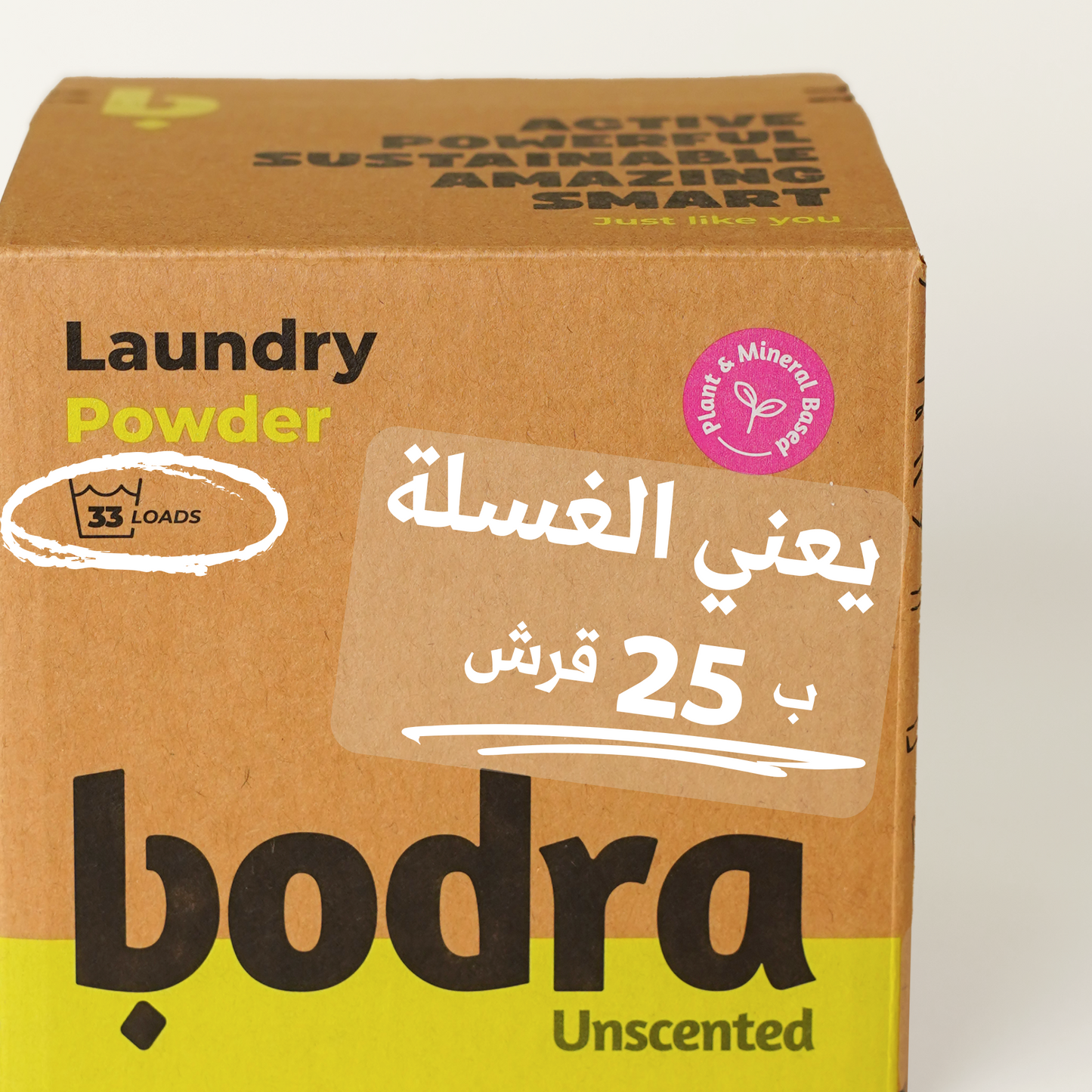 Unscented Laundry Powder